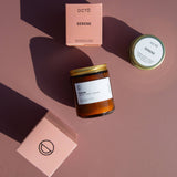 Serene (Lavender + Bergamot + Neroli) | Amber Jar Candle: 120ml