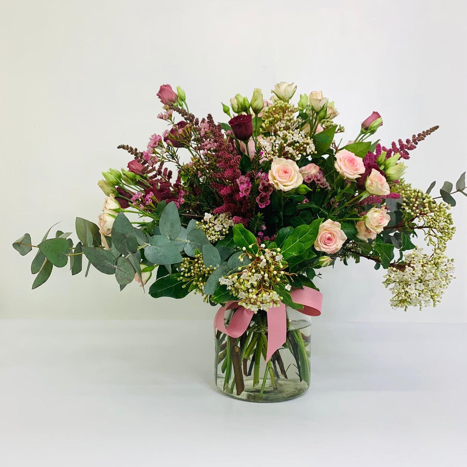 Florist’s Choice Vase Arrangement - Chobham Flowers #Standard
