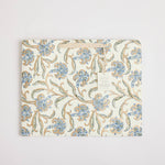 Hand Block Printed Gift Bags (Large) - Blue Stone - Chobham Flowers #