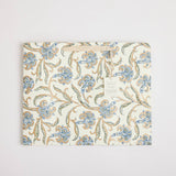 Hand Block Printed Gift Bags (Large) - Blue Stone - Chobham Flowers #