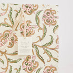Hand Block Printed Gift Bags (Large) - Blush - Chobham Flowers #