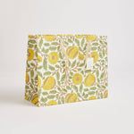 Hand Block Printed Gift Bags (Large) - Sunshine - Chobham Flowers #