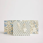 Hand Block Printed Gift Bags (Medium) - Blue Stone - Chobham Flowers #