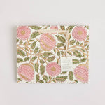 Hand Block Printed Gift Bags (Medium) - Blush - Chobham Flowers #