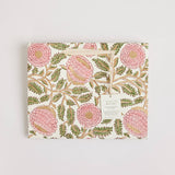 Hand Block Printed Gift Bags (Medium) - Blush - Chobham Flowers #
