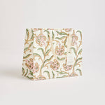 Hand Block Printed Gift Bags (Medium) - Blush - Chobham Flowers #
