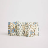 Hand Block Printed Gift Bags (Small) - Blue Stone - Chobham Flowers #