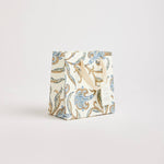 Hand Block Printed Gift Bags (Small) - Blue Stone - Chobham Flowers #