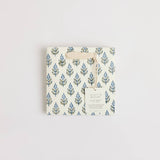 Hand Block Printed Gift Bags (Small) - Blue Stone - Chobham Flowers #